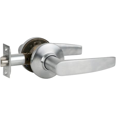 Schlage Jupiter Heavy Duty Commercial Passage Door Lever Set Satin Chrome