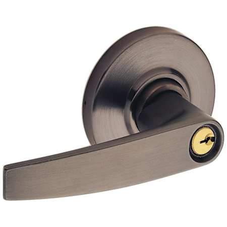 Schlage Jupiter Commercial Grade 2 Light Duty Keyed Entry Lever Set Less Interchangeable Core (Core Options Provided) Oil Rubbed Bronze