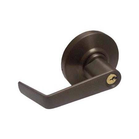 Schlage Saturn Commercial Grade 2 Light Duty Storeroom Lever Set Less Interchangeable Core (Core Options Provided) Oil Rubbed Bronze