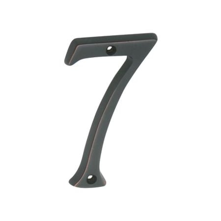 Schlage Classic House Number 7 Aged Bronze