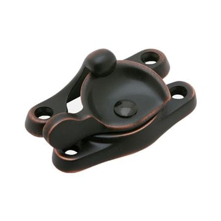 Schlage 5/8 Inch x 2-9/16 Inch Window Sash Lock - Pack of 20 Aged Bronze