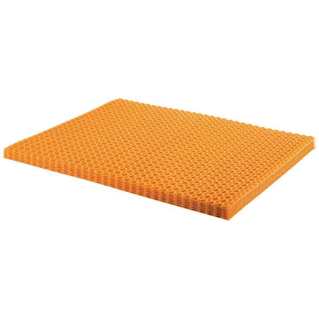 Schluter Systems Ditra-Heat - 8.4 Sq. Ft. - Floor Warming Uncoupling Membrane Mat Orange