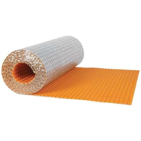 Schluter Systems Ditra-Heat-Duo-PS 108 Sq.Ft. Uncoupling Membrane - Sold by Roll Orange