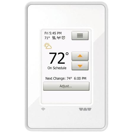 Schluter Systems Ditra-Heat Programmable Thermostat with WiFi Bright White