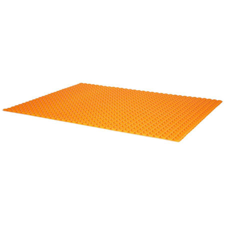 Schluter Systems Ditra-Heat-PS 8.4 Sq.Ft. Uncoupling Membrane - Sold by Sheet Orange
