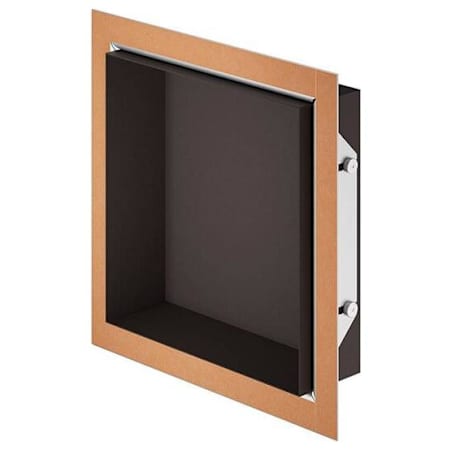 Schluter Systems Design-Niche 12" x 12" Shower Niche Bronze