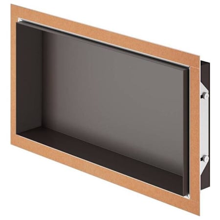 Schluter Systems Design-Niche 12" x 24" Shower Niche Bronze