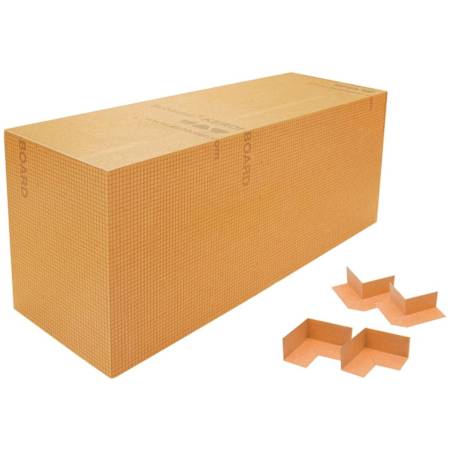 Schluter Systems Kerdi-Board-SB - Rectangular - Shower Bench - 48" W x 16" D x 20" H Orange