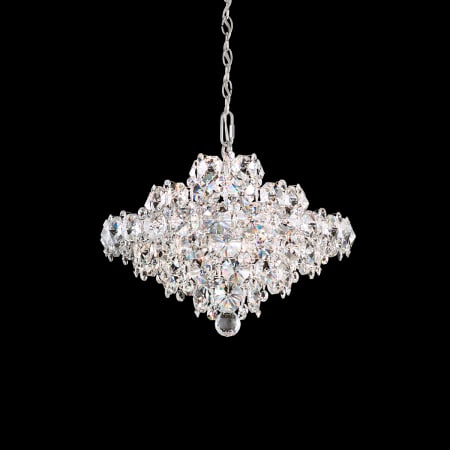 Schonbek Baronet 8 Light 19" Wide Crystal Chandelier - with Radiance Crystal Polished Stainless Steel
