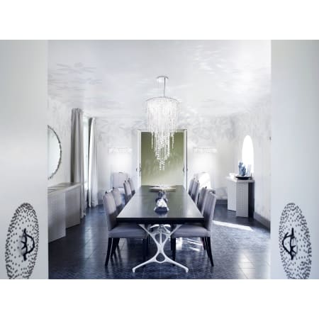 Schonbek-CH1211N-H-Chantant Dining Room Application Image