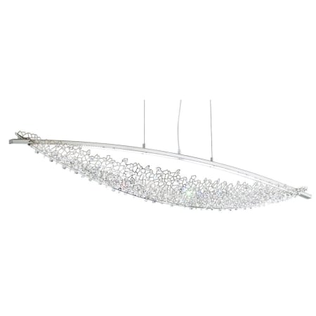 Schonbek Amaca 2 Light 52" Wide LED Crystal Pendant Stainless Steel