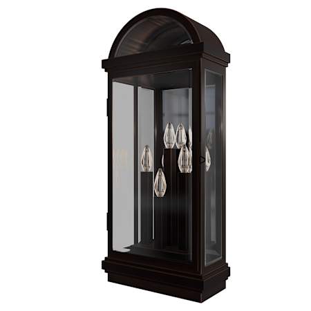 Schonbek Villenova 4 Light 29" Tall Outdoor Wall Sconce Oil Rubbed Bronze