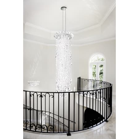 Schonbek-TR4813N-A-Trillane Stairway Application Image
