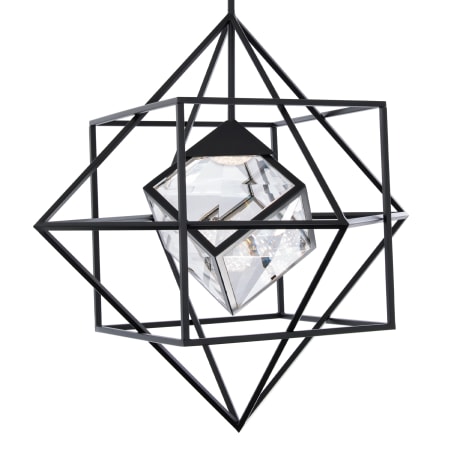 Schonbek Beyond Heracles 38" Wide LED Crystal Pendant Black