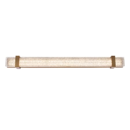 Schonbek Beyond Verandah 37" Wide LED Vanity Light Aged Brass