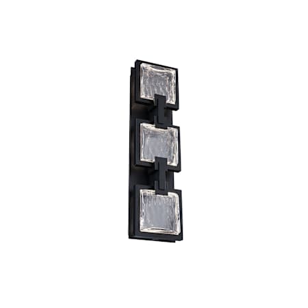 Schonbek Beyond Pop Star 19" Tall Switchable White LED Outdoor Wall Sconce with Crystal Shades Black