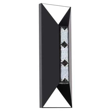 Schonbek Beyond Vida 18" Tall LED Wall Sconce with Clear Optic Crystal Black