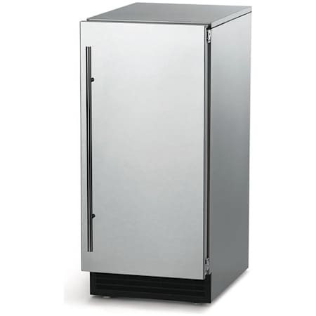 Scotsman Residential 15 Inch Wide 26 Lbs. Capacity Panel Ready Under Counter Ice Maker with 65 Lbs. Daily Ice Production and Drain Pump Panel Ready