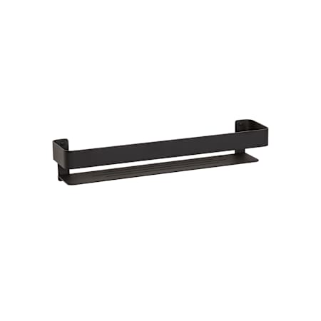 Seachrome 18" Wall Mounted Shower Basket with Guard Rail Matte Black