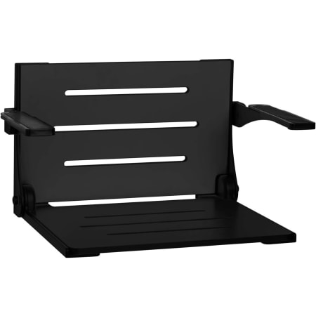 Seachrome Lifestyle & Wellness 20-15/16" Wall Mounted Folding Shower Seat Black / Matte Black