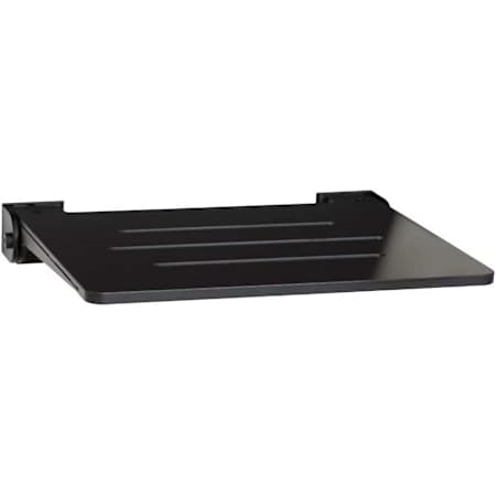 Seachrome SlimLine 19-3/8" Wide Wall Mounted Folding Shower Seat Black / Matte Black