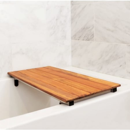 Seachrome Bridgeport 30" x 15" Removable Tub Seat Teak Wood