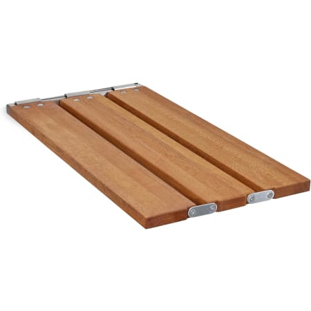 Seachrome Lifestyle & Wellness 29" x 15" Wall Mounted Teakwood Shower Seat Teak Wood / Stainless