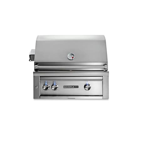 Sedona by Lynx 30" BUILT-IN GRILL WITH ROTISSERIE 1 PROSEAR INFRARED BURNER AND 1 BURNER Stainless Steel