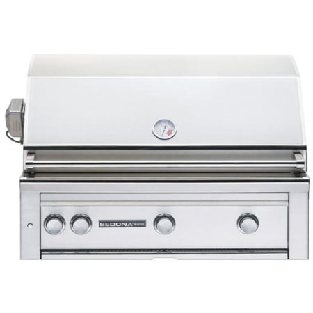 Sedona by Lynx 83000 BTU 36 Inch Wide Natural Gas Built-In Grill with Rear Infrared Burner Rotisserie System Stainless Steel