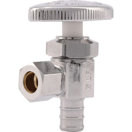 SharkBite 1/2" x 3/8" OD Compression Crimp Angle Stop Brass