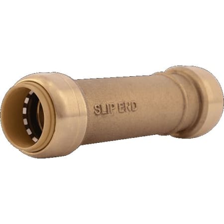 SharkBite 3/4" x 3/4" Slip Coupling Brass