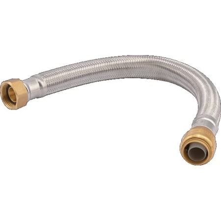 SharkBite 3/4" x 3/4" FIP, 15" Stainless Steel Braided Flexible Water Heater Connector Stainless Steel