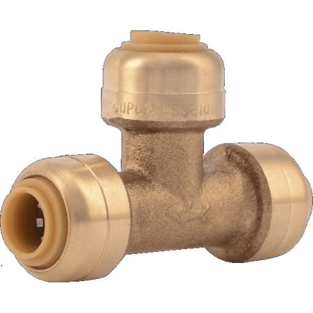 SharkBite 1/4", 3/8" OD Tee Valve Brass