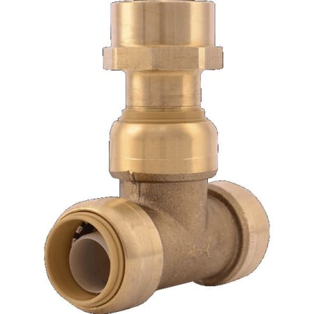 SharkBite 3/4" Thread Adapter Center Tee Valve Brass