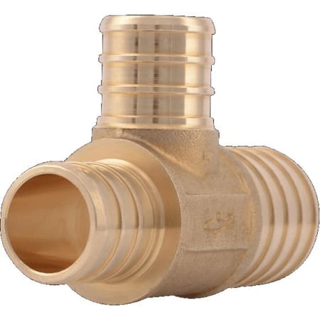 SharkBite 1" x 3/4" x 3/4" Crimp Reducing Tee Brass