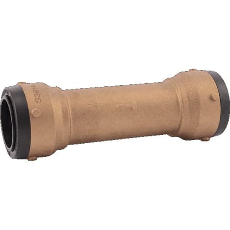 SharkBite 1-1/4" x 1-1/4" Slip Coupling Brass