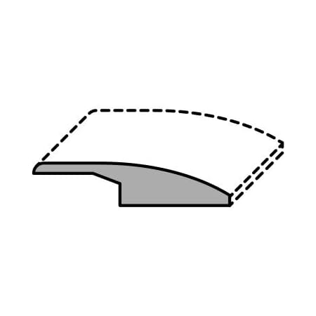 Shaw Ensemble 78" Long Engineered Hardwood Floating Overlap Reducer - Sold by Piece (6.5 LF/Piece) Applique