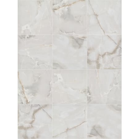 Shaw Gemstone - 24" x 24" Square Tile - Polished Marble Visual - Sold by Carton (12 SF/Carton) White