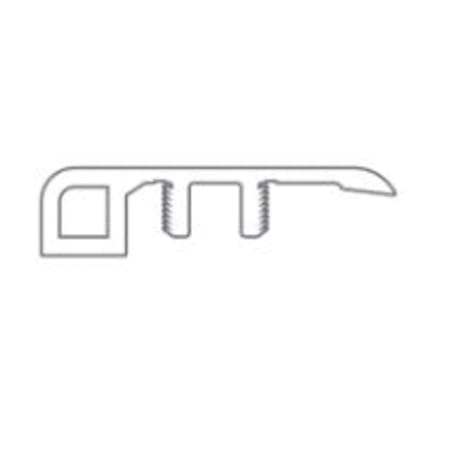 Shaw Paladin Plus 94" Vinyl Glue Down End Cap/Threshold - Sold by Piece (7.83 LF/Piece) Ashen Brown