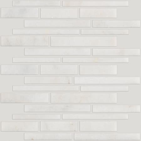 Shaw Boca Random Linear Polished Mosaic - 10" x 12" Rectangle Linear Mosaic Floor Tile - Polished Visual - Sold by Sheet (0.83 SF/Sheet) Pearl
