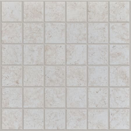 Shaw Empire - 13" x 13" Square Mosaic Floor and Wall Tile - Stone Visual - Sold by Sheet (1.17 SF/Sheet) Cream