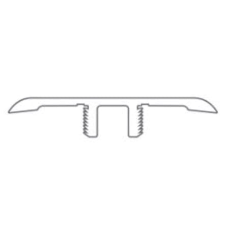 Shaw Ardent 94" Vinyl T-Molding - Sold by Piece Accent Pine