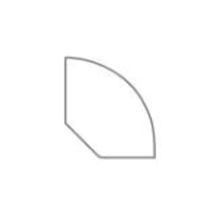 Shaw Paladin Plus 94-1/2" x 11/16" Vinyl Quarter Round Boardwalk