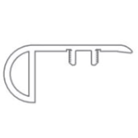 Shaw Sanctuary Hickory 78" x 3" Floating Hardwood Stair Nose Quietude