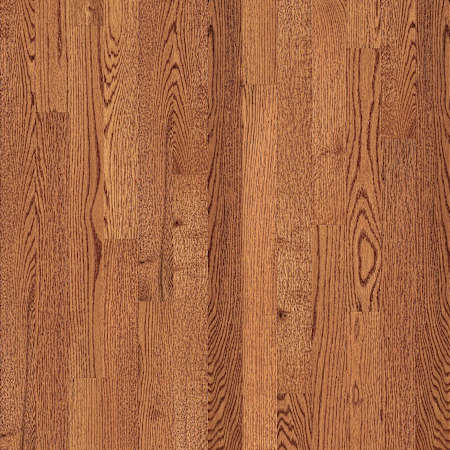 Shaw The Gallery 3" Wide Smooth Engineered Red Oak Hardwood Flooring - Sold by Carton (24.86 SF/Carton) Gunstock