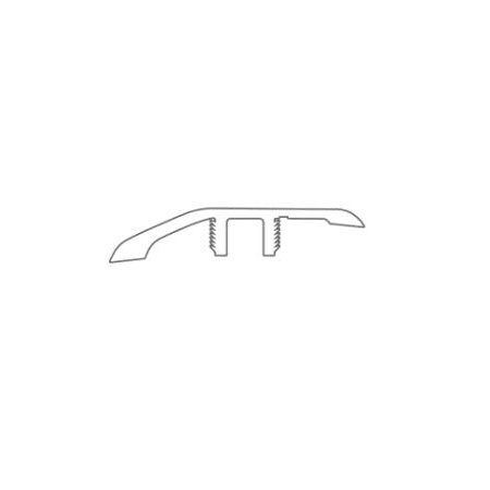 Shaw Intrepid 72" Long Vinyl Flooring Multi-Purpose Reducer - Sold by Piece Charred Oak