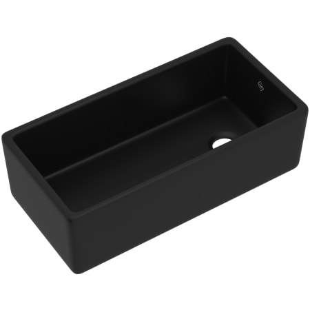Shaws Shaker 36" Farmhouse Single Basin Fireclay Kitchen Sink Matte Black