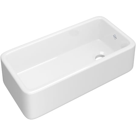 Shaws Lancaster 36" Farmhouse Single Basin Fireclay Kitchen Sink White
