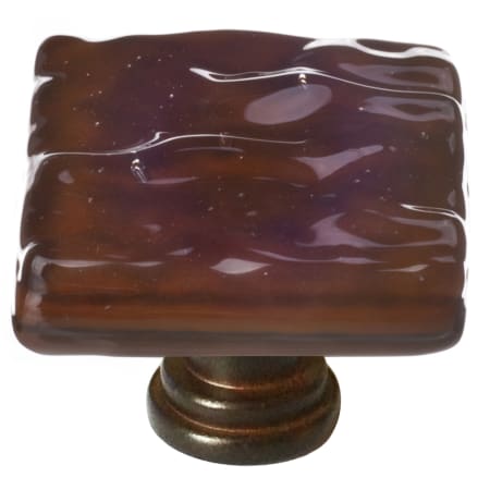 Sietto Glacier 1-1/4 Inch Square Cabinet Knob Oil Rubbed Bronze