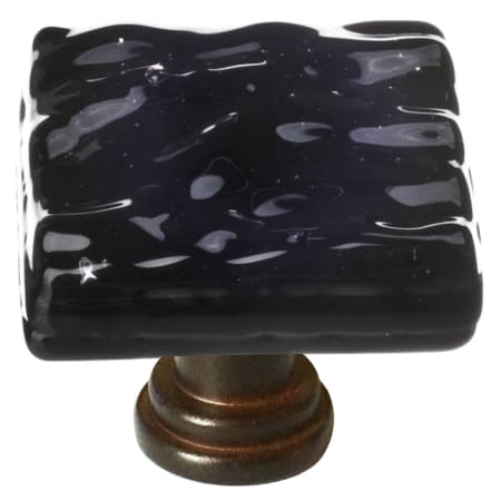 Sietto Glacier 1-1/4 Inch Square Cabinet Knob Oil Rubbed Bronze